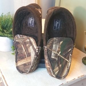 Boys BASS Camoflauge "Tahoe" Slippers